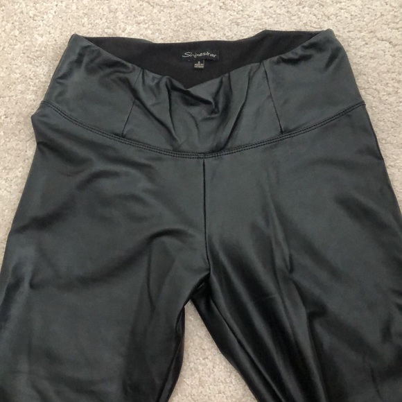 Shinestar faux leather leggings - Picture 3 of 3